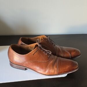 Classic Brown Leather Men's Shoes
